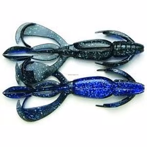 KEITECH Crazy Flapper 2.8" 8pcs 434 Blue Black Cinnamon
