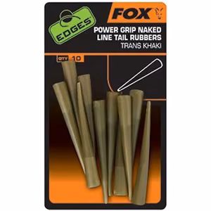 Gumelės Fox EDGES™ Power Grip Naked Line Tail Rubbers
