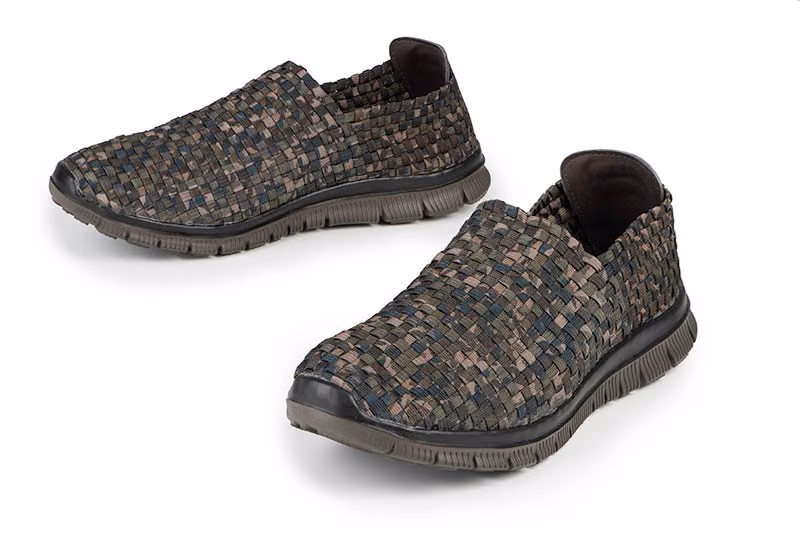 Batai Fox Camo Mesh Trainers