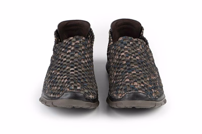 Batai Fox Camo Mesh Trainers