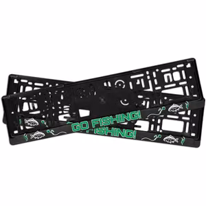 License plate holder Delphin GoFishing! 3D / 2pcs Rėmeliai Numeriams