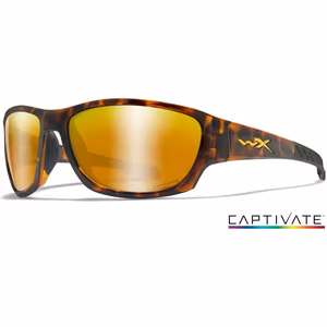 Akiniai Wiley X CLIMB Captivate Bronze Mirror Gloss Tortoise Frame