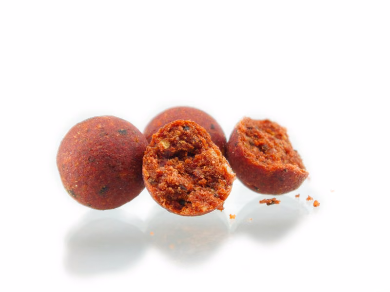 Šeriminiai boiliai Aiki Baits Shellfish Red