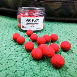 Boiliai Aiki Baits Shellfish Red Pop Ups
