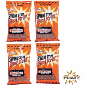 Peletės Dynamite Swim Stim Red Krill Pellets 900g