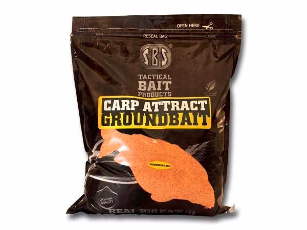 Jaukas SBS Baits Eurostar Groundbait Strawberry Jam