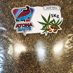 Kanapės Atoma Baits Hemp Seeds 5KG
