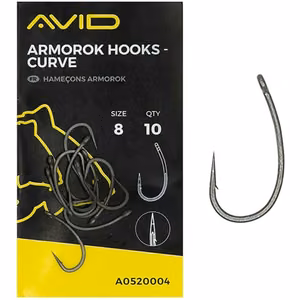 Kabliukai Avid Armorok Hooks - Curve
