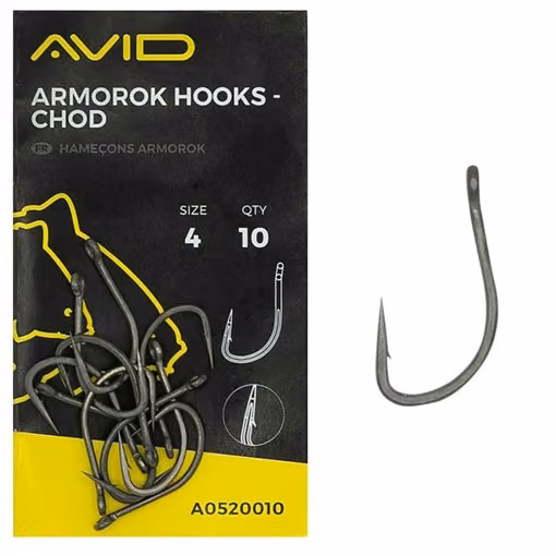 Kabliukai Avid Armorok Hooks - Chod