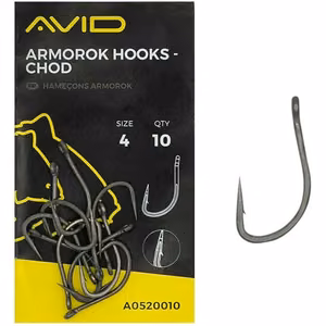 Kabliukai Avid Armorok Hooks - Chod