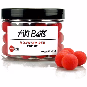 Boiliai Aiki Baits Monster Red Pop Ups