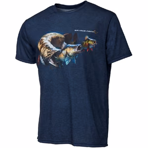 Marškinėliai Savage Gear Cannibal T-Shirt Blue