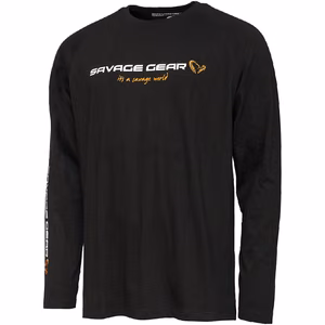 Marškinėliai Savage Gear Signature Logo Long Sleeve Tee