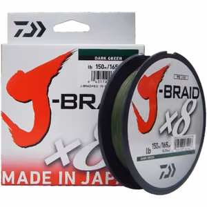 Pintas Valas Šoklyderiui Daiwa J-Braid X8 Dark Green 300M