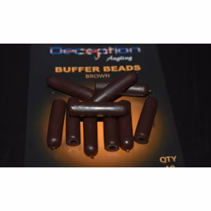 Buffer beads Brown Deception Angling