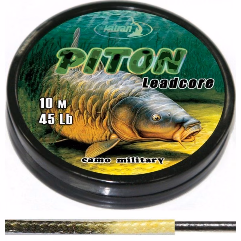 Katran Piton Leadcore Camo 45LB 10m