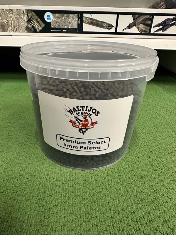 Paletės Black Premium 8mm 3kg
