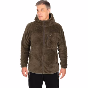 Fox HD Premium Full Zip Teddy Jacket - Khaki Striukė su užtrauktuku
