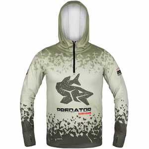 Hooded T-shirt Delphin UV ARMOR 50+ Predator