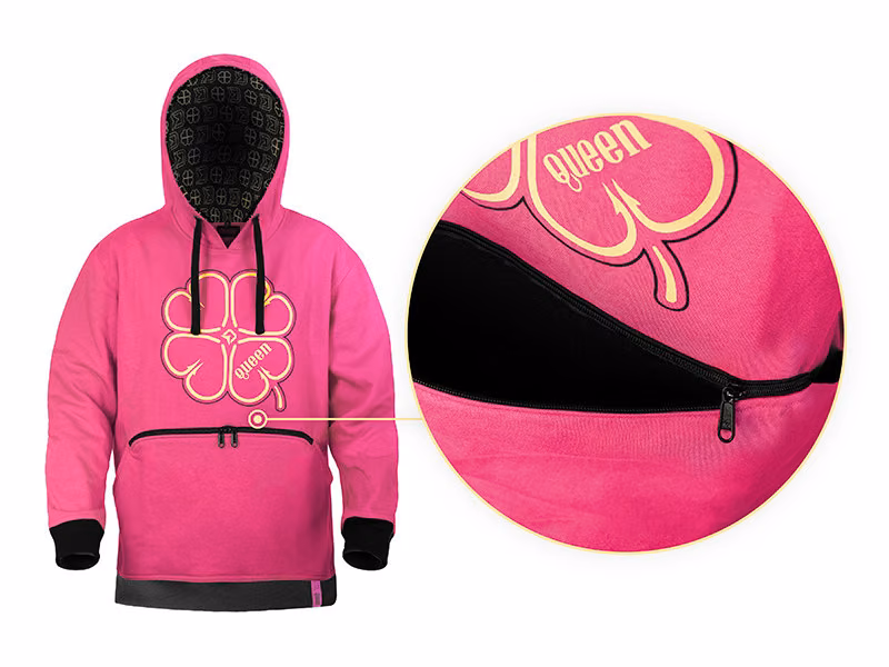 Hoodie Delphin QUEEN 4Love Bliuzonas