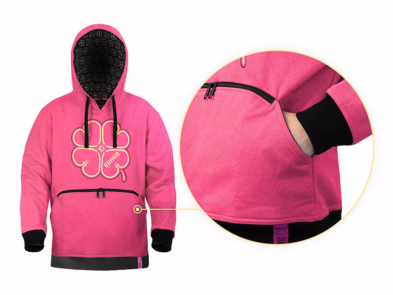 Hoodie Delphin QUEEN 4Love Bliuzonas