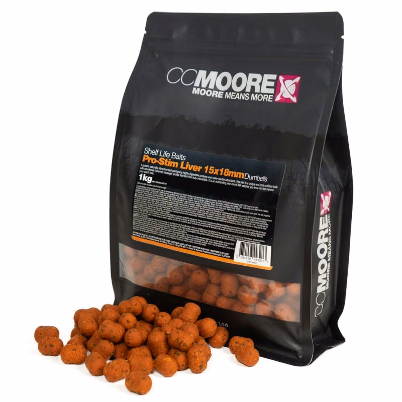 CCmoore „Pro-Stim“ kepenų formos hamaukų masalai