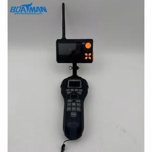 Boatman Vulcan V2 Black Pro Bait Boat. Auto Pilot GPS, 300M Sonar