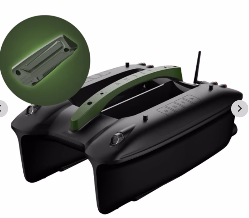 Deeper Quest Bait Boat With Downscan jaukinimo laivelis