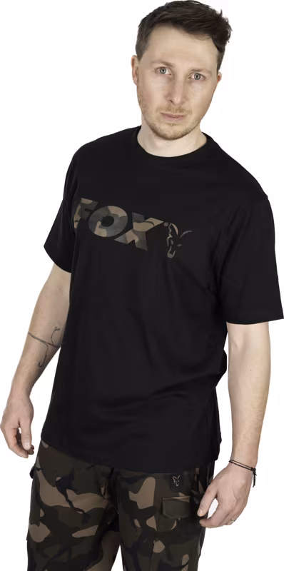 Fox Black Camo Logo T-Shirt