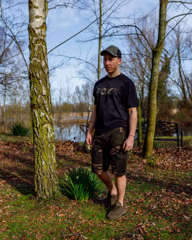 Fox Black Camo Logo T-Shirt