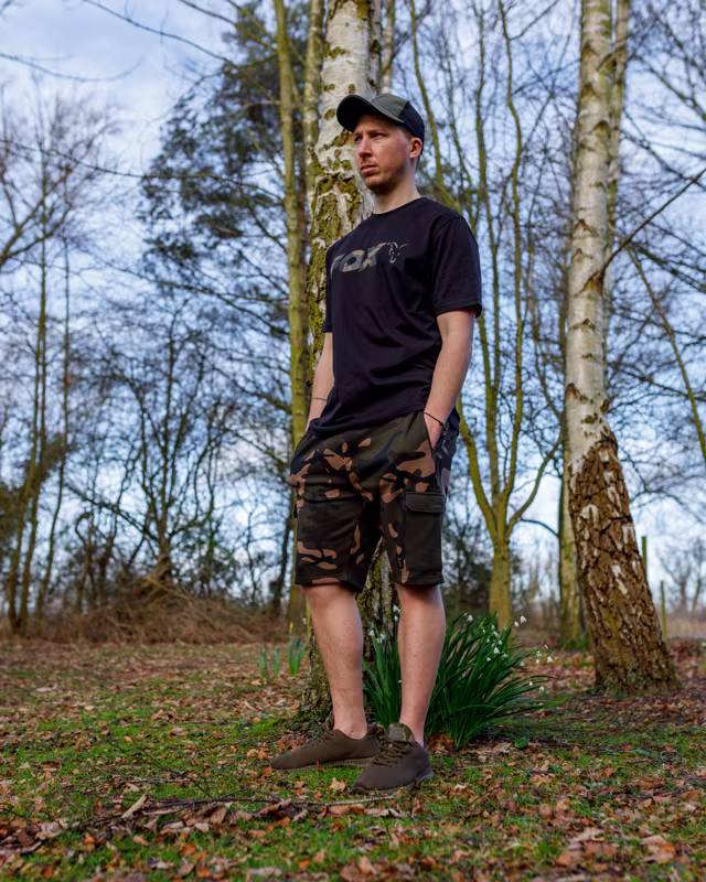 Fox Black Camo Logo T-Shirt