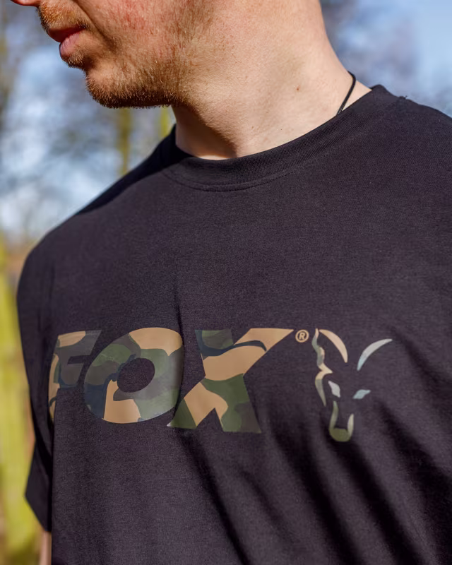 Fox Black Camo Logo T-Shirt