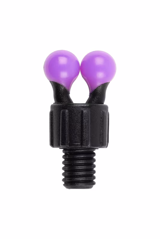 Fox Black label Bobbin Clip x 3 - Purple