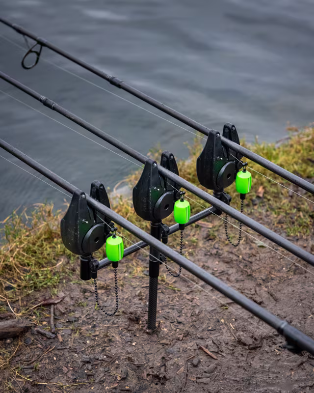 Fox Black Label Carbon 2 Rod Buzz Bars 110mm - 125mm