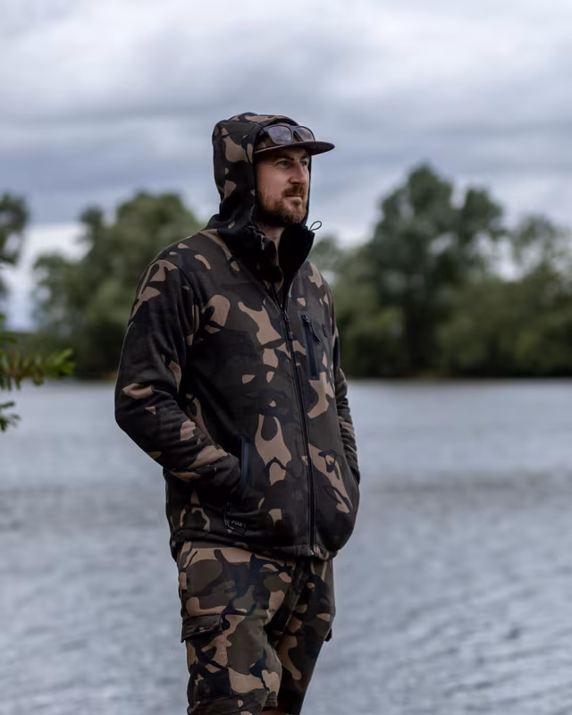 Fox Camo Full Zip Prem Sherpa 310 Hoodie