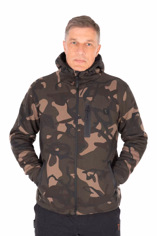 Fox Camo Full Zip Prem Sherpa 310 Hoodie XL