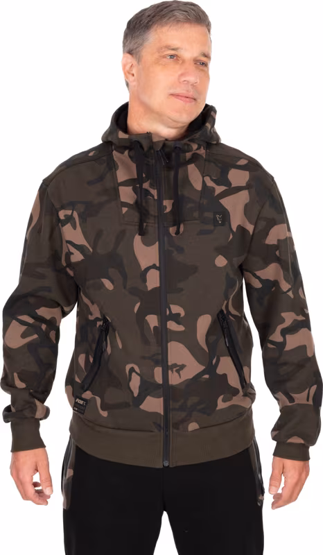 Fox Camo Full Zip Premium 310 Hoodie 2XL
