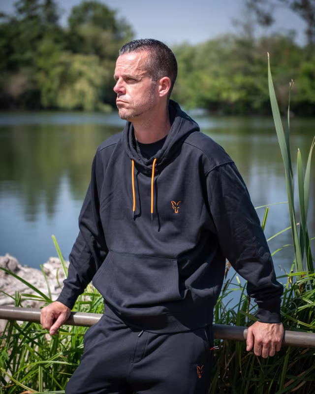 Fox Classic Hoody Black Orange