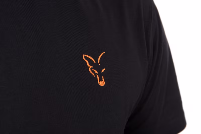 Fox Classic T Black Orange