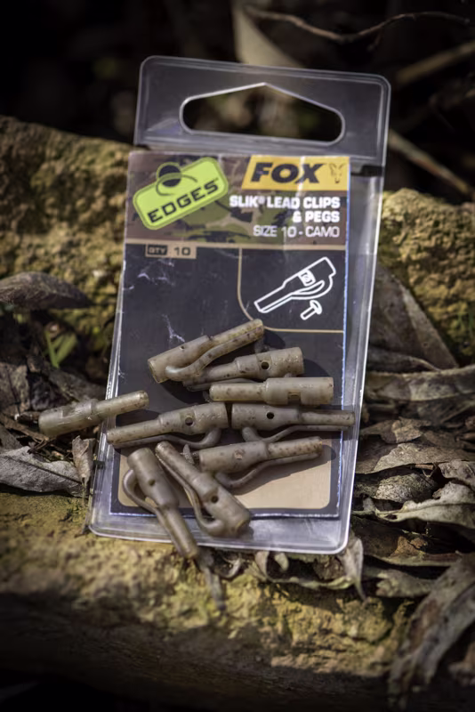 Fox Edges Camo Slik Lead Clip + Pegs