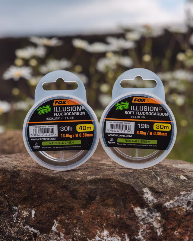 Fox Edges Illusion Soft Fluorocarbon Hooklink