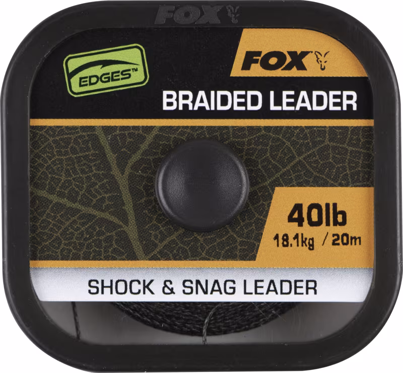 Fox Edges Naturals Braided Leader