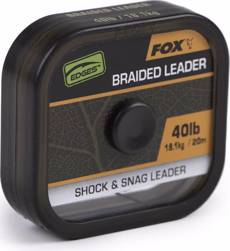 Fox Edges Naturals Braided Leader