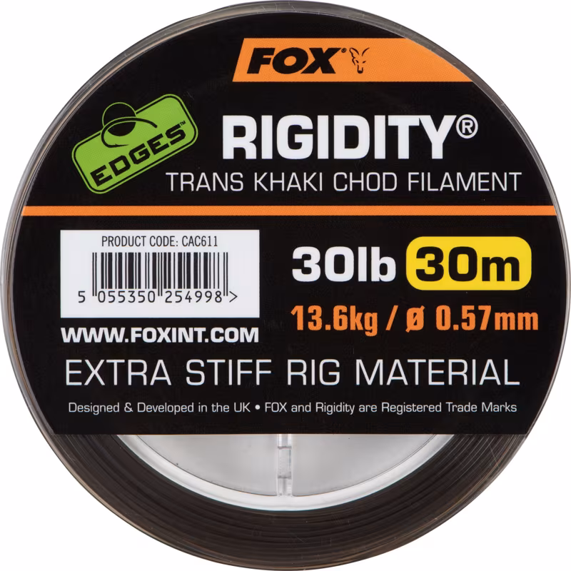 Fox Edges Rigidity Chod Filament