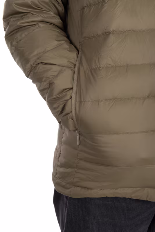 Fox Explorer Downfill Packaway Khaki Jacket