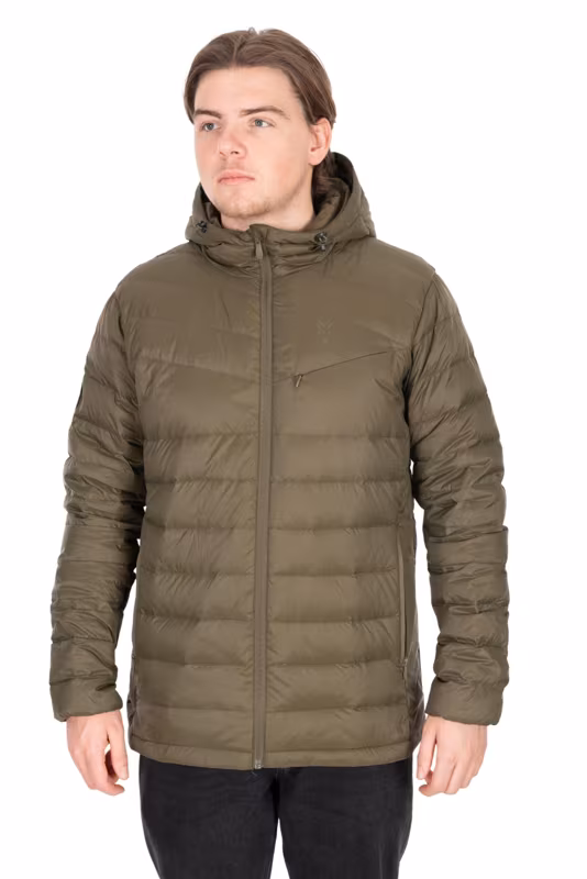 Fox Explorer Downfill Packaway Khaki Jacket L