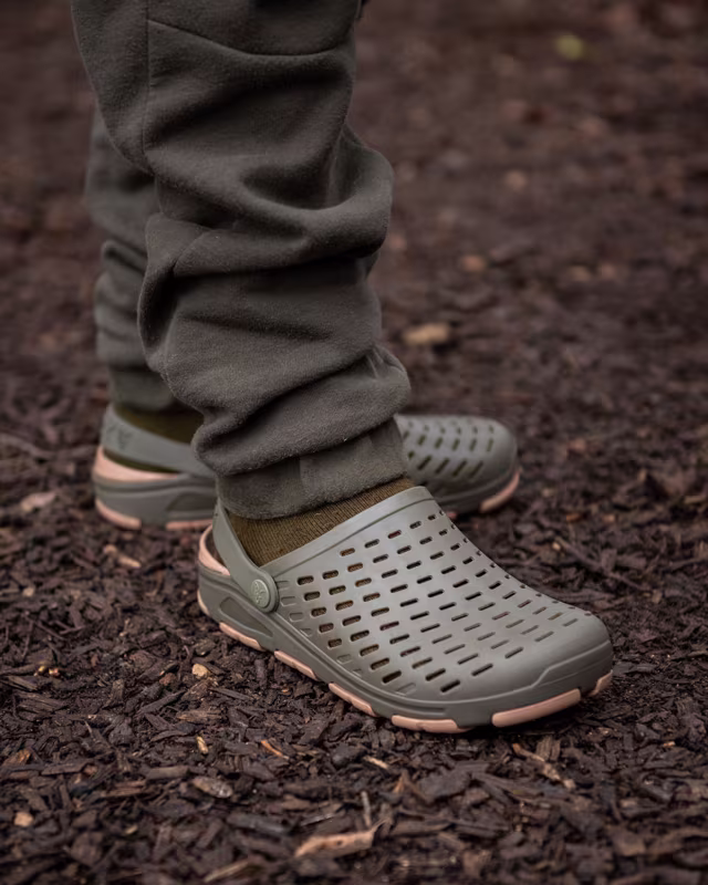 Fox Khaki Clogs