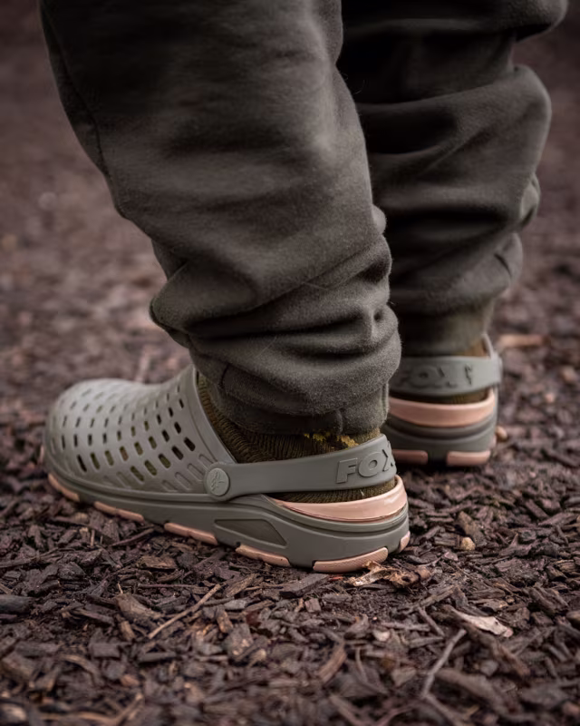 Fox Khaki Clogs