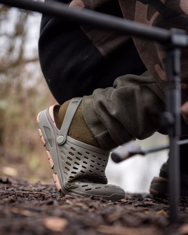 Fox Khaki Clogs