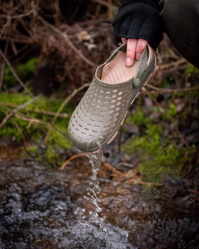 Fox Khaki Clogs